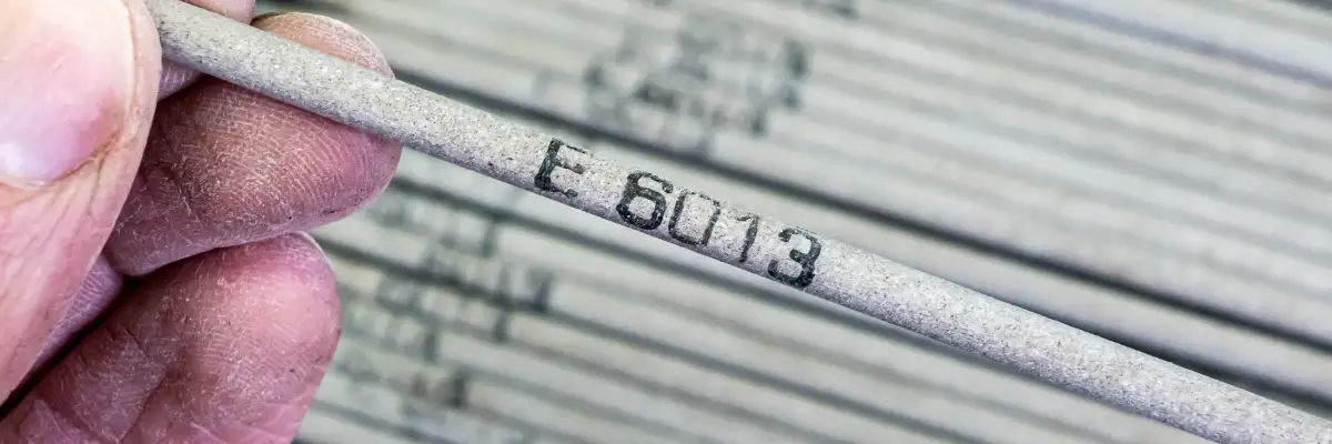 detalle de la nomenclatura del electrodo e6013