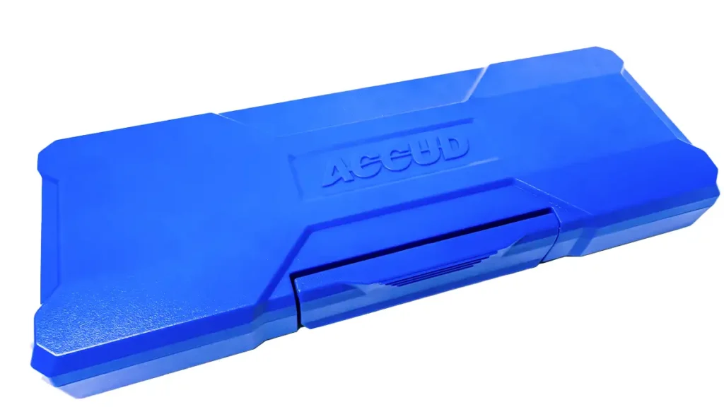 caja de calibre accud herramienta de medicion