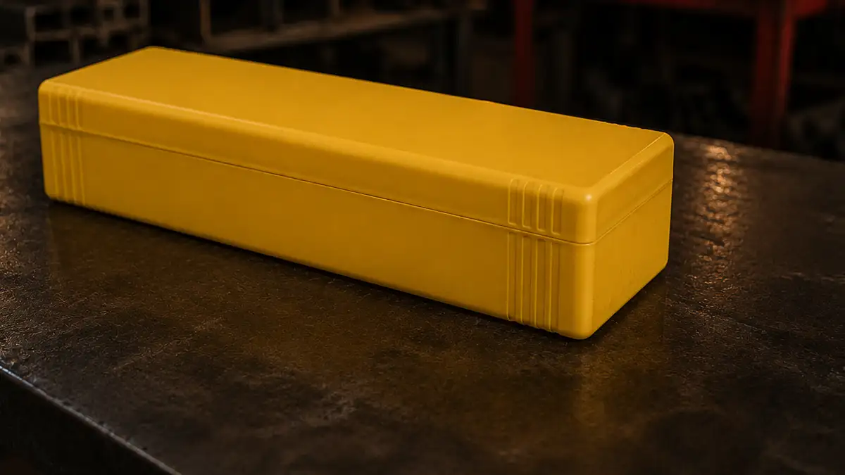 caja de electrodos para su guardado