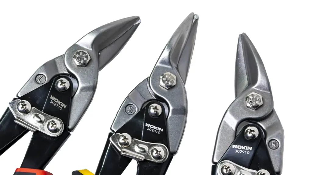 tijeras wokin de aviación para corte de chapa